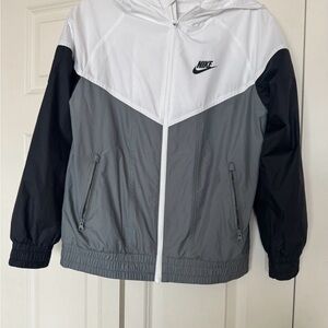 Nike White Lightweight Jacket